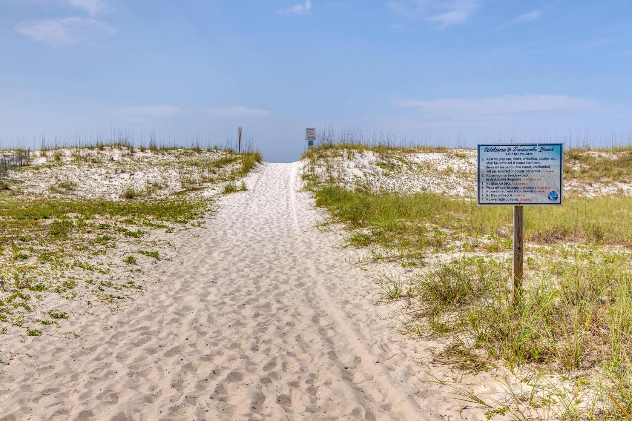Bayfront Pensacola Beach Condo With Pool And Elevator Exterior photo