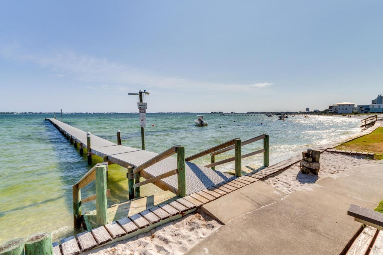Bayfront Pensacola Beach Condo With Pool And Elevator Exterior photo