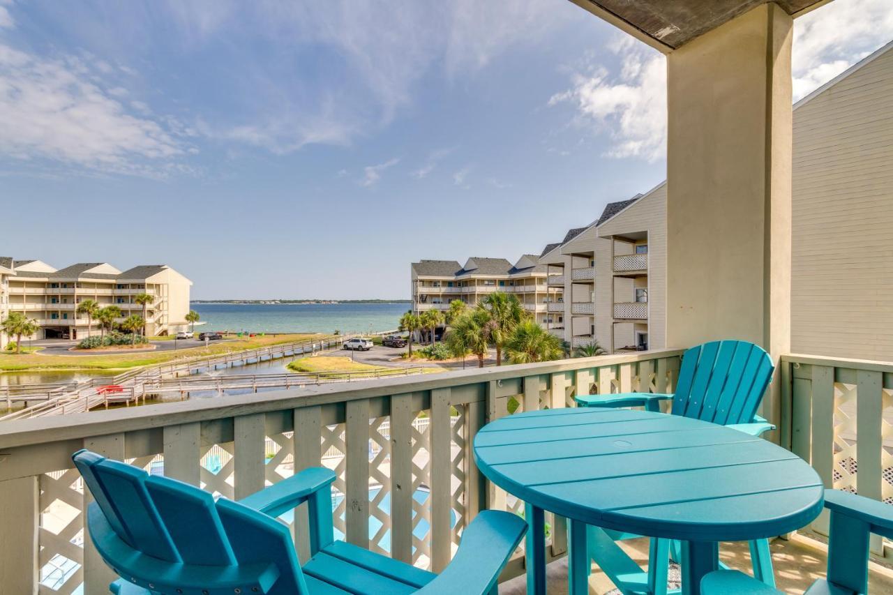Bayfront Pensacola Beach Condo With Pool And Elevator Exterior photo